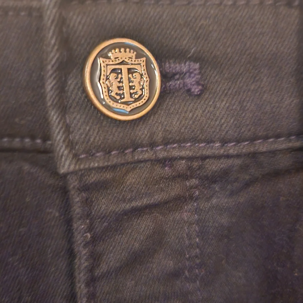 TALBOT'S BLACK FLAWLESS 4 PETITE HIGH WAIST JEANS JEGGING ANKLE EUC - Picture 2 of 6